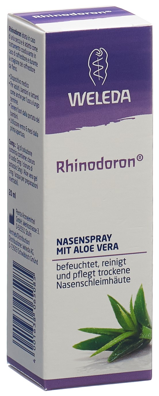 Rhinodoron Nasenspray mit Aloe Vera 20 ml kaufen bei BENU