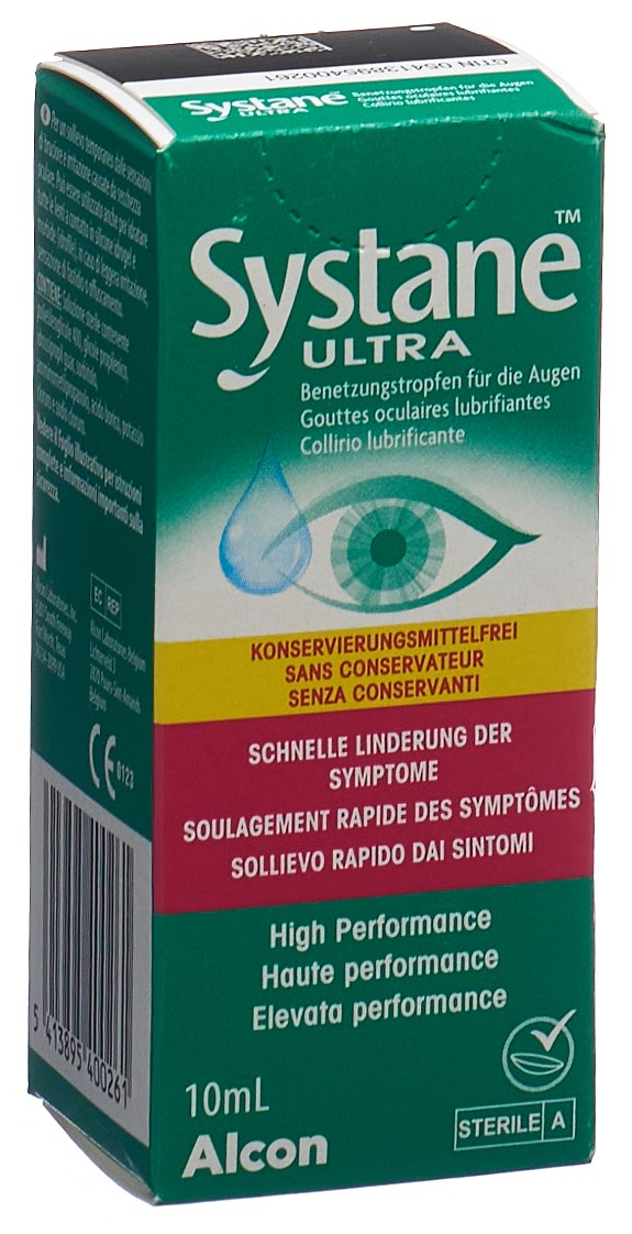 Systane Ultra Benetzungstropfen ohne Konservierungsmittel