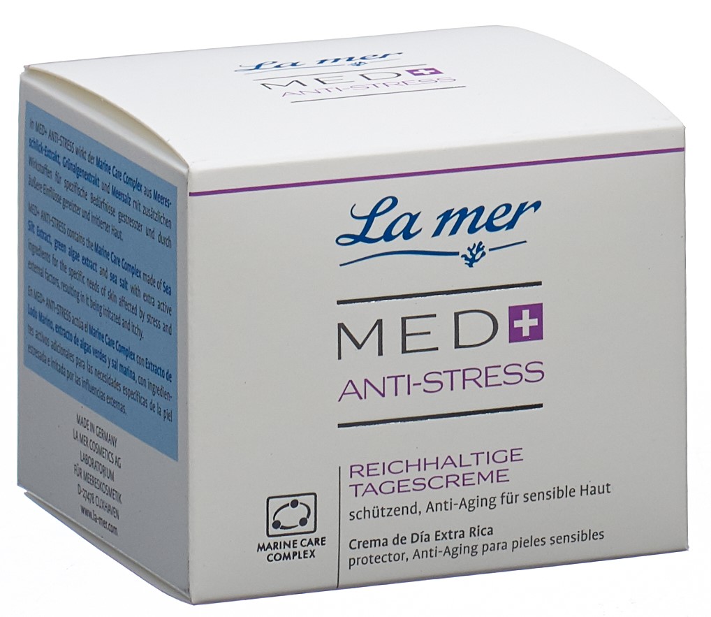 Med+ Anti-Stress Reichhaltige Tagescreme ohne Parfum