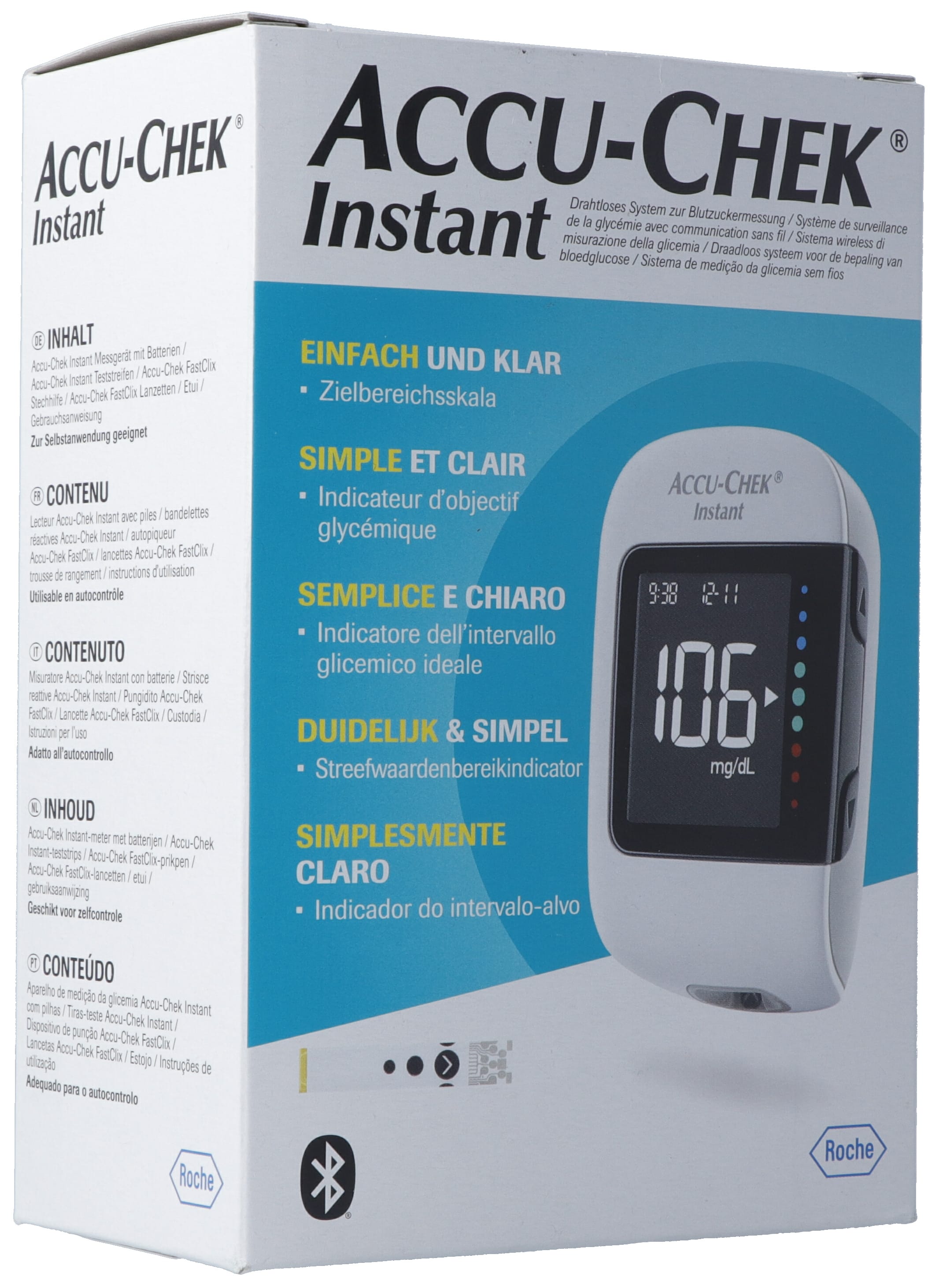 Accu-Chek Instant Set mg/dl inklusive 1x10 Tests