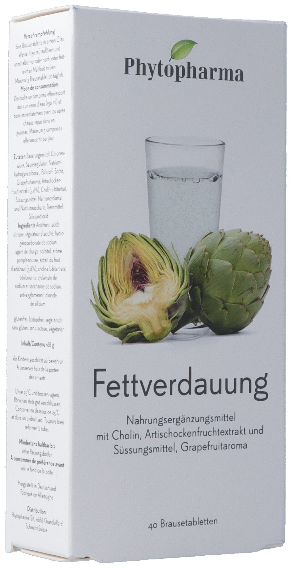 Phytopharma Fettverdauung Brausetablette
