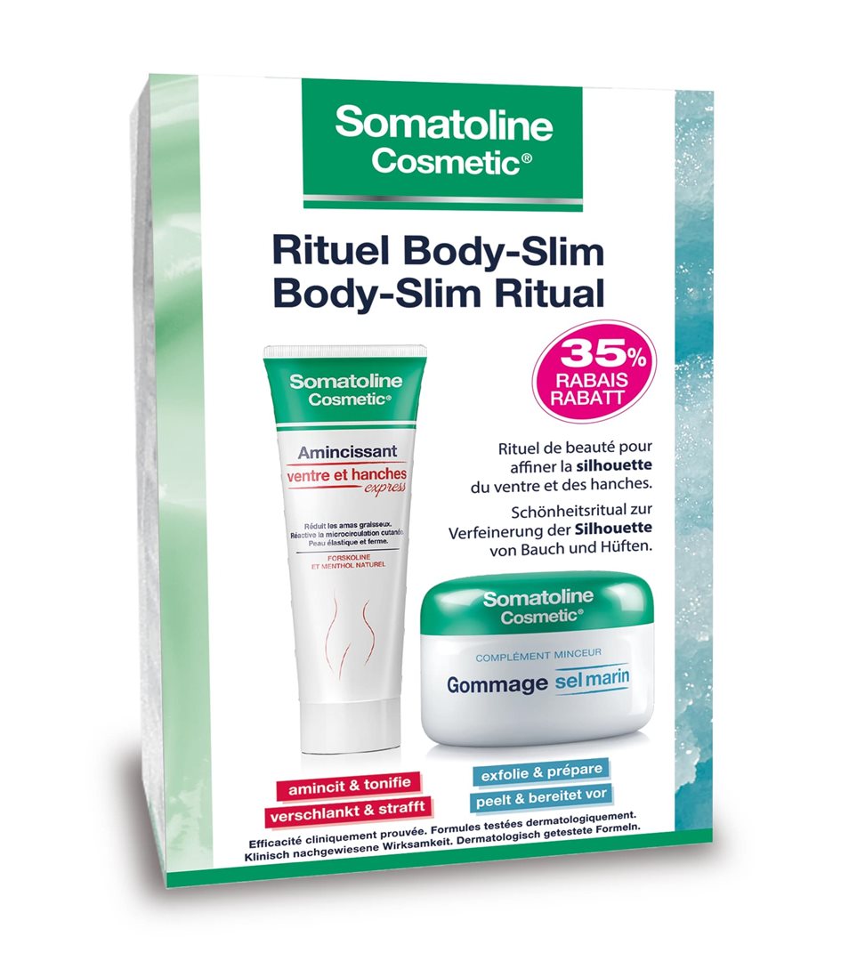 Somatoline Cosmetic PROMO Body-Slim Ritual Bauch & Hüfte + Peeling