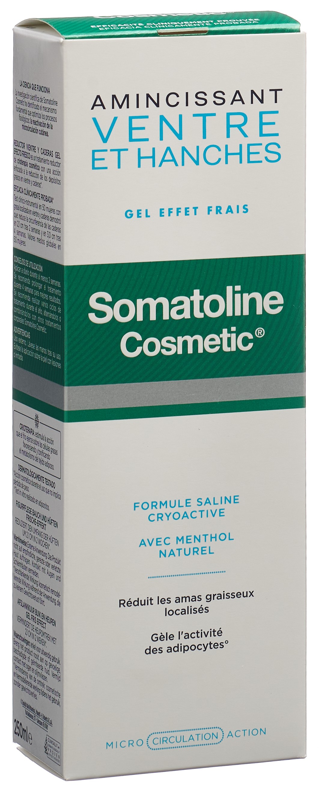 Somatoline Cosmetic Figurpflege Bauch und Hüften Kryo-Gel