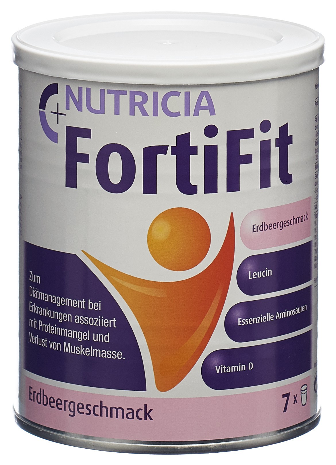 FortiFit Pulver Erdbeere