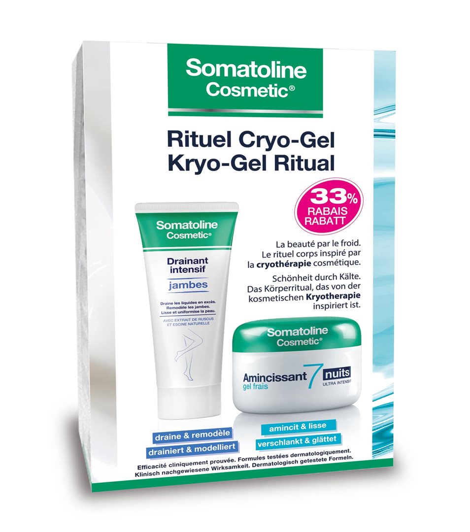 Somatoline Cosmetic PROMO Kryo-Gel Ritual Beine + 7 Nächte Gel