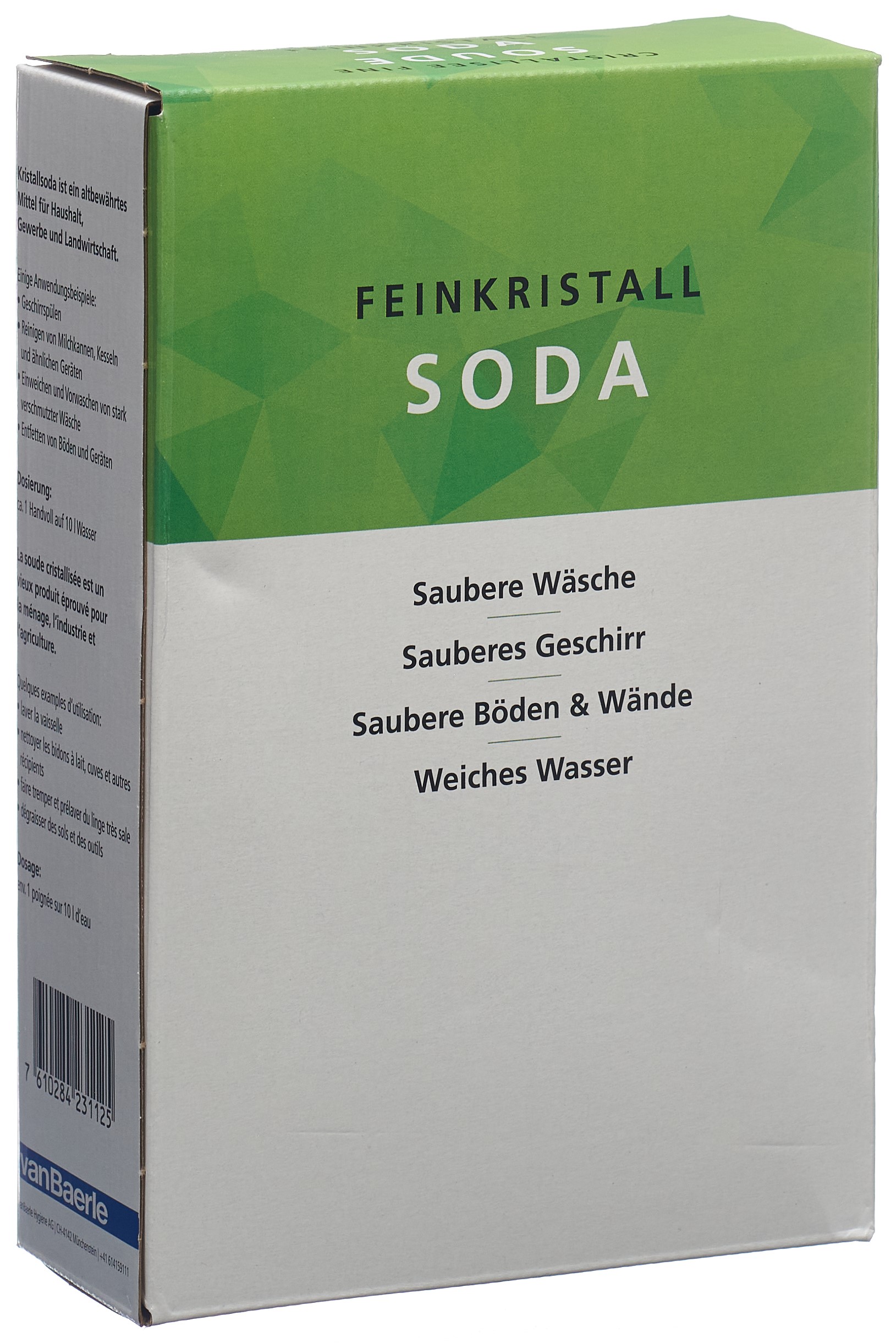 Fein Kristall Soda Green Pulver