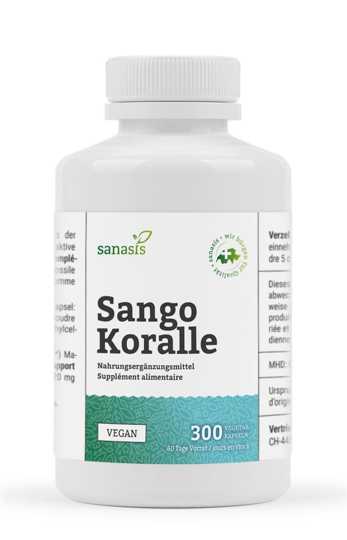 sanasis Sango Koralle Kapsel