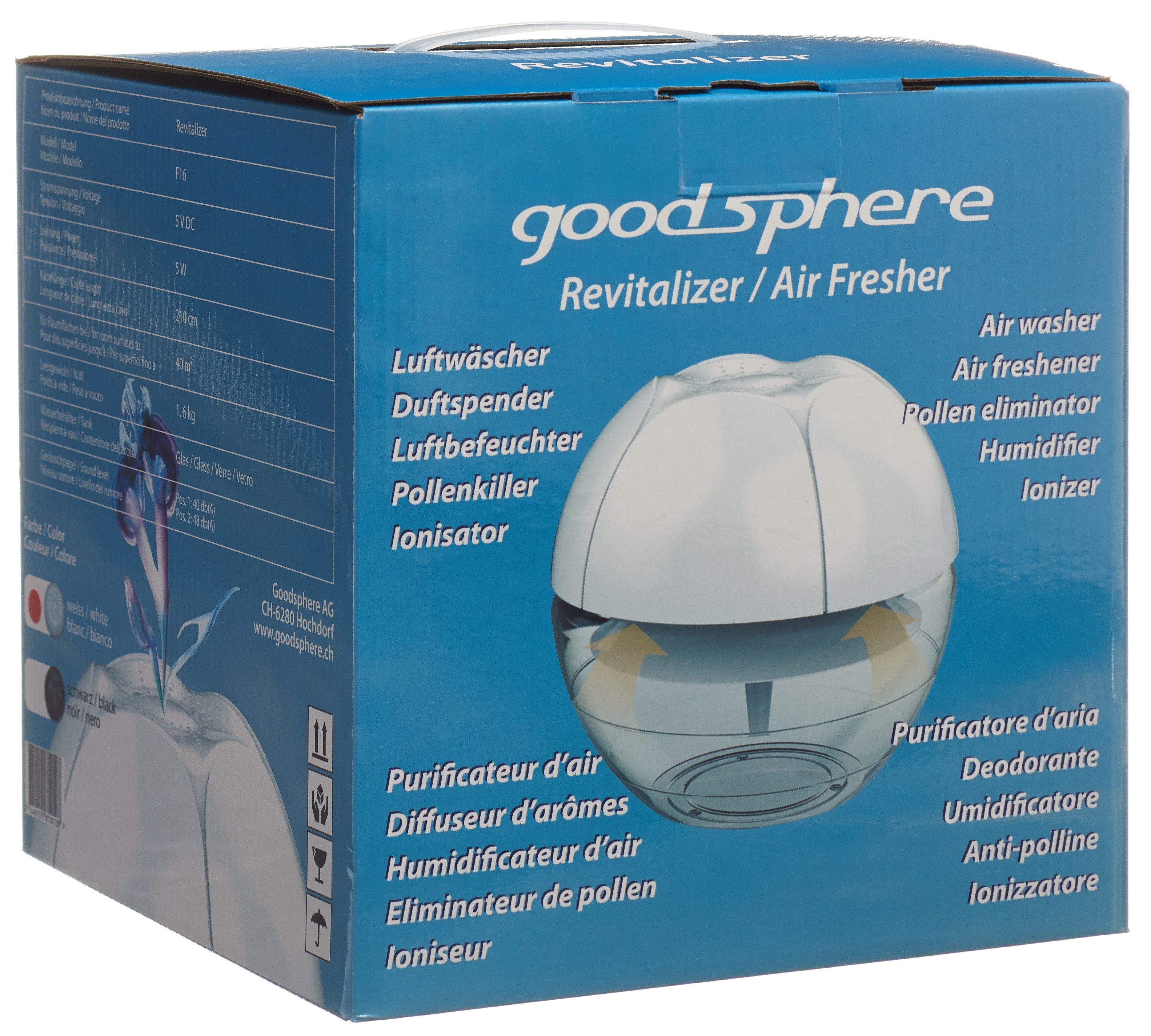 goodsphere Revitalizer weiss F16