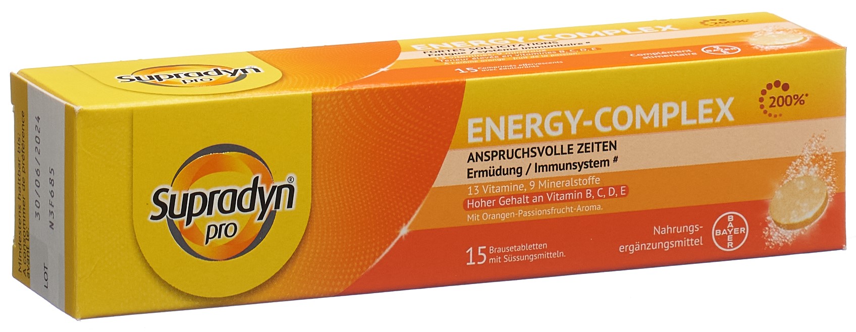 Supradyn pro energy-complex Brausetablette