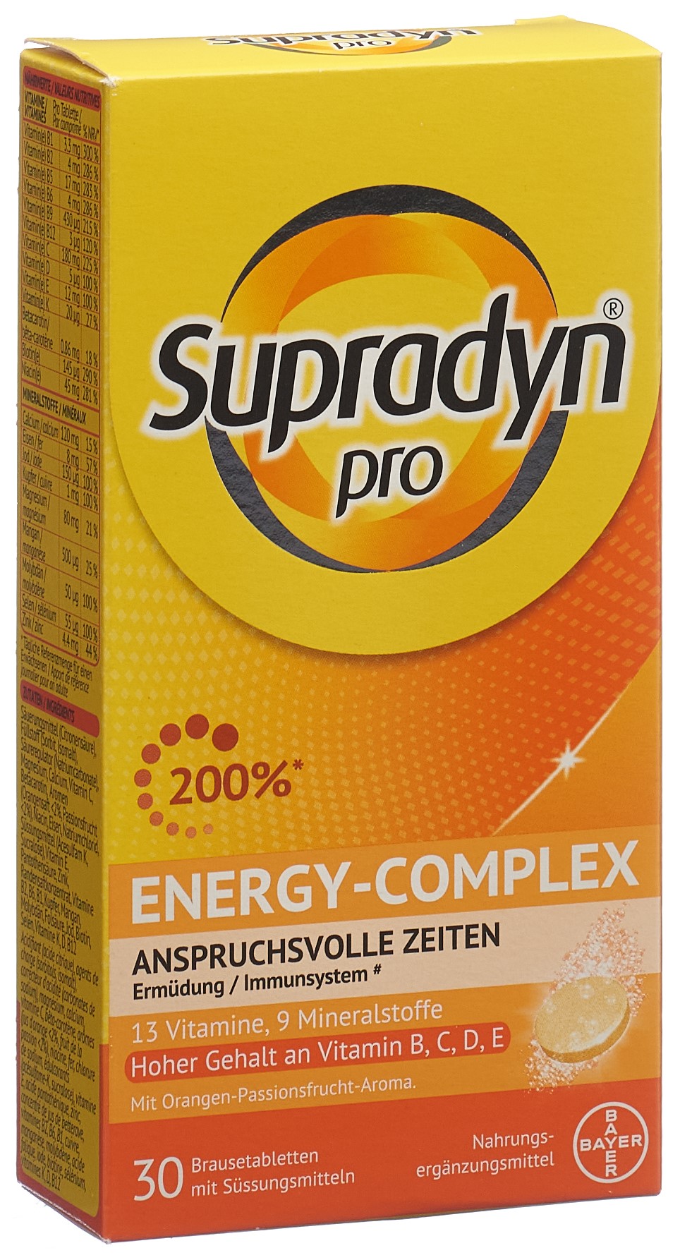 Supradyn pro energy-complex Brausetablette