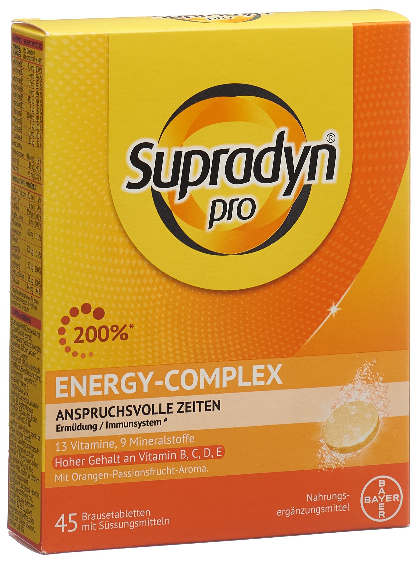 Supradyn pro energy-complex Brausetablette