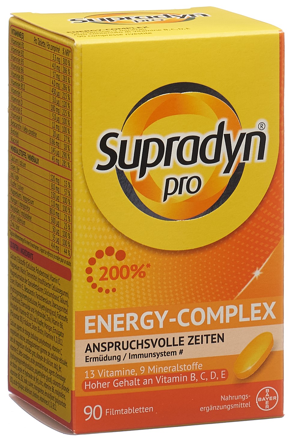 Supradyn pro energy-complex Filmtablette