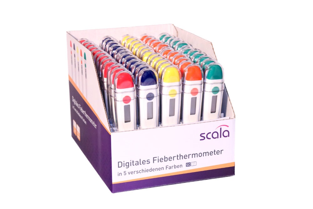 scala Digital Thermometer SC 17 Display 60 Stück