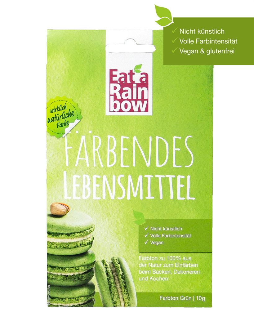 Eat a Rainbow Färbendes Lebensmittel grün