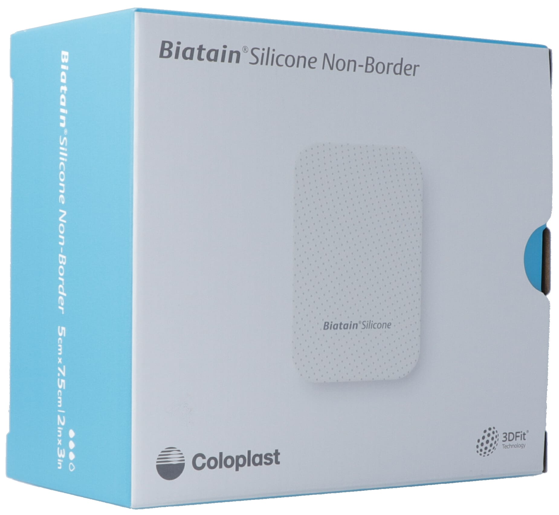Biatain Silicone Non Border 5x7.5cm
