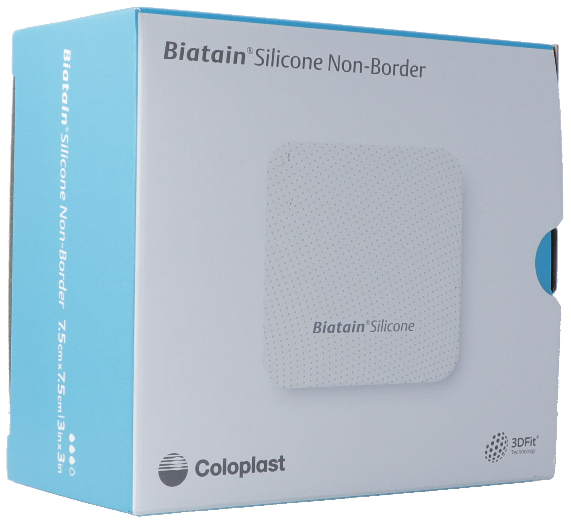 Biatain Silicone Non Border 7.5x7.5cm