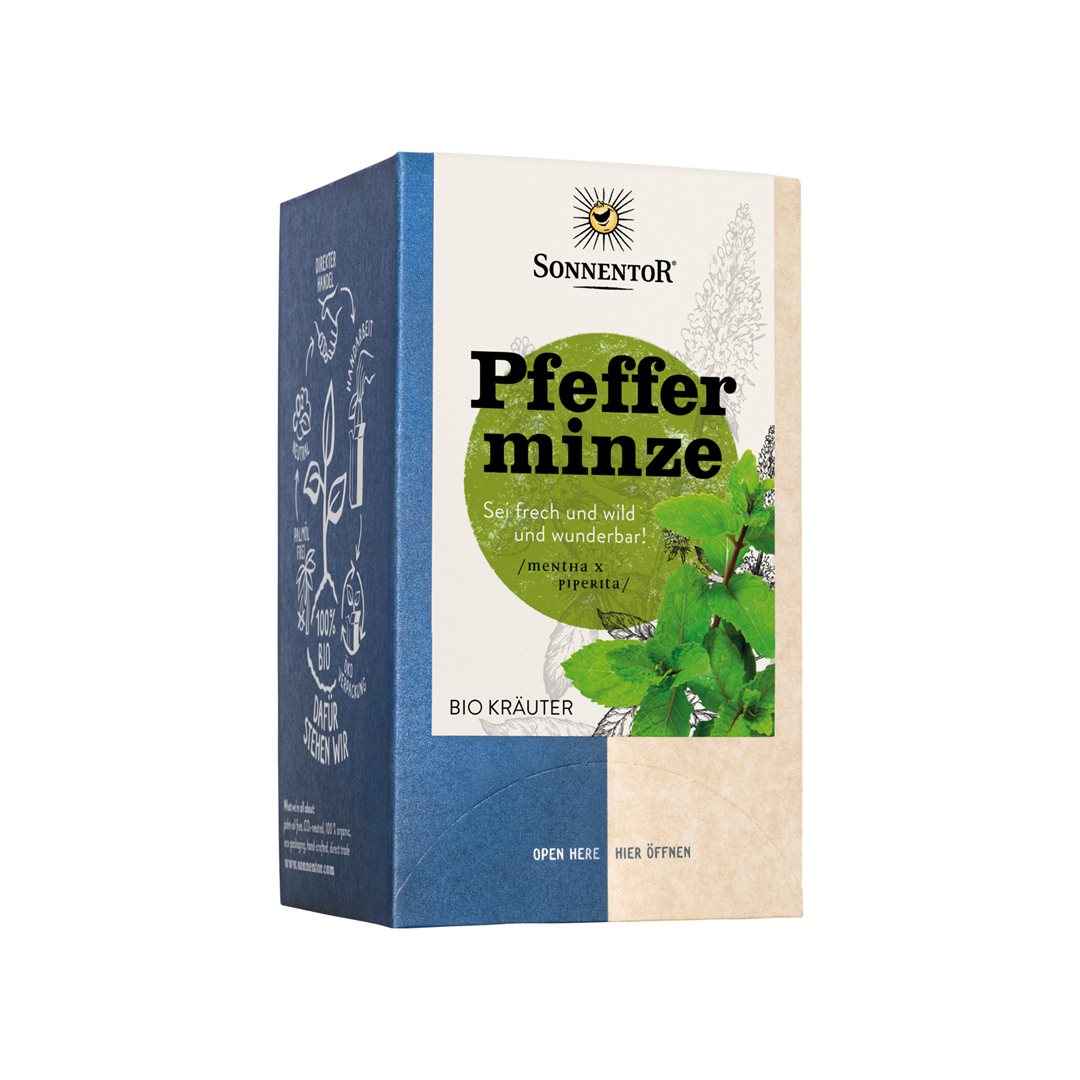 SONNENTOR Pfefferminze einzeln verpackt BIO