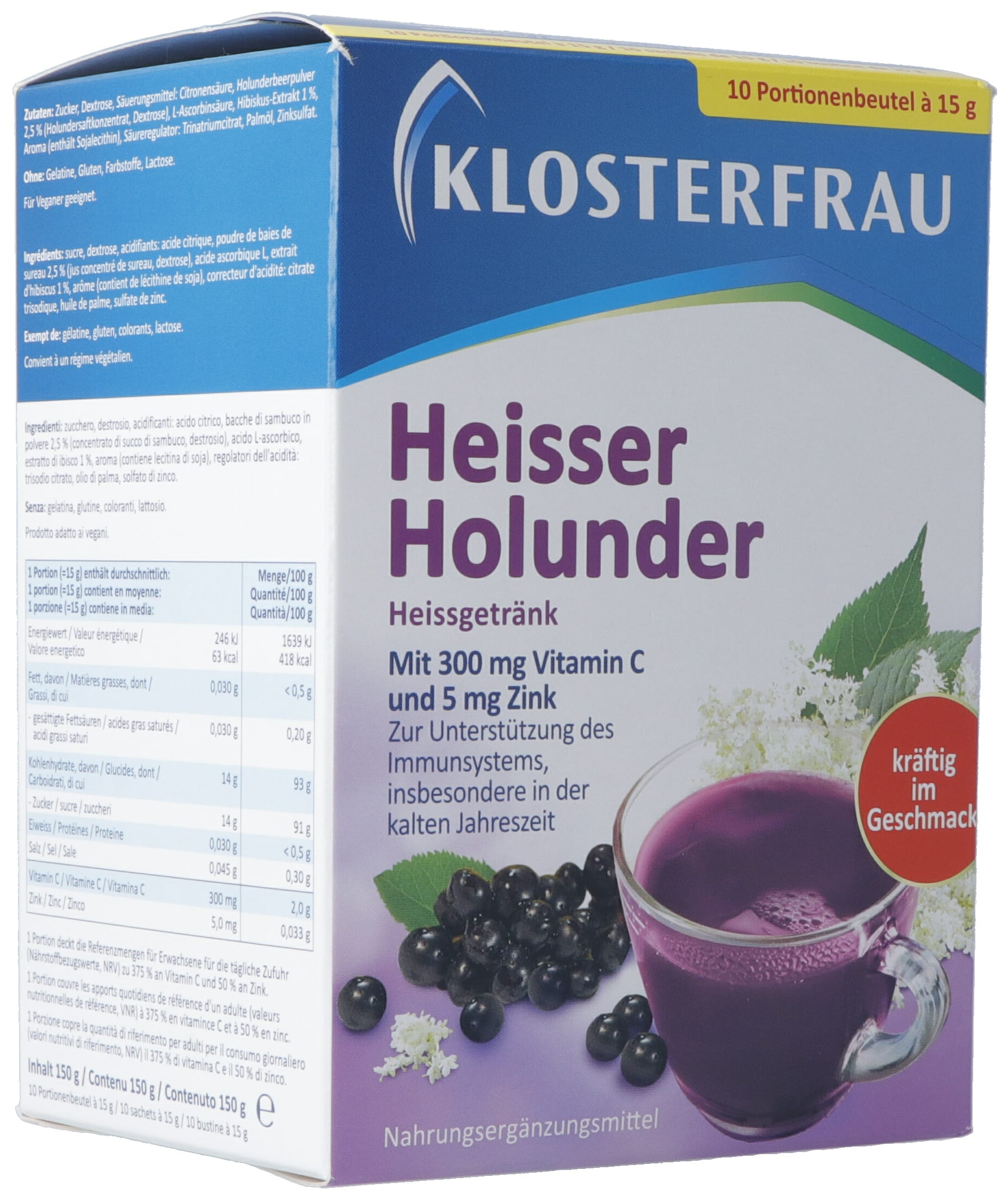 Klosterfrau Heissgetränk Heisser Holunder