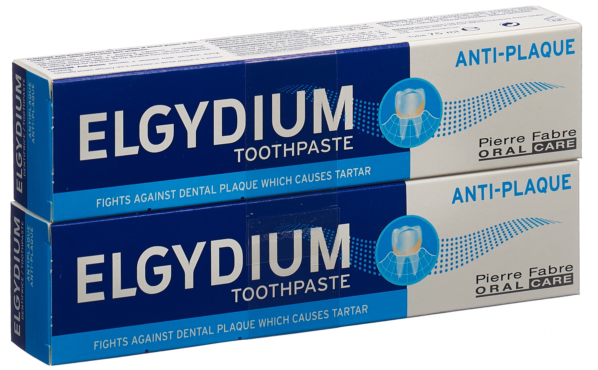 ELGYDIUM Anti-Plaque Zahnpasta Duo