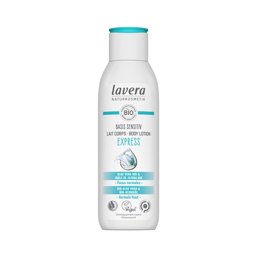 lavera Basis Sensitiv Bodylotion express Aloe-Vera & Jojoba