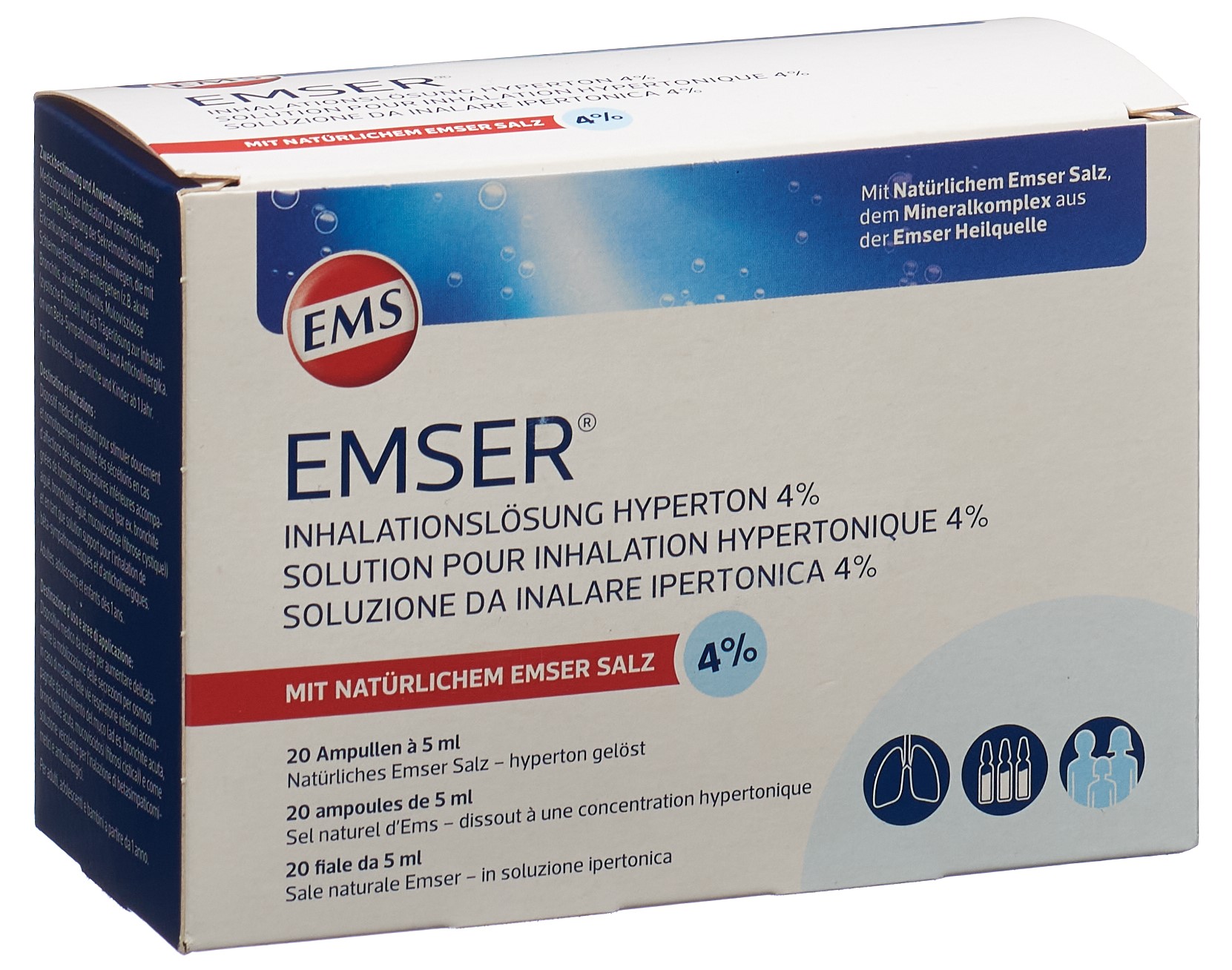 Emser Inhalationslösung 4 % hypertonisch