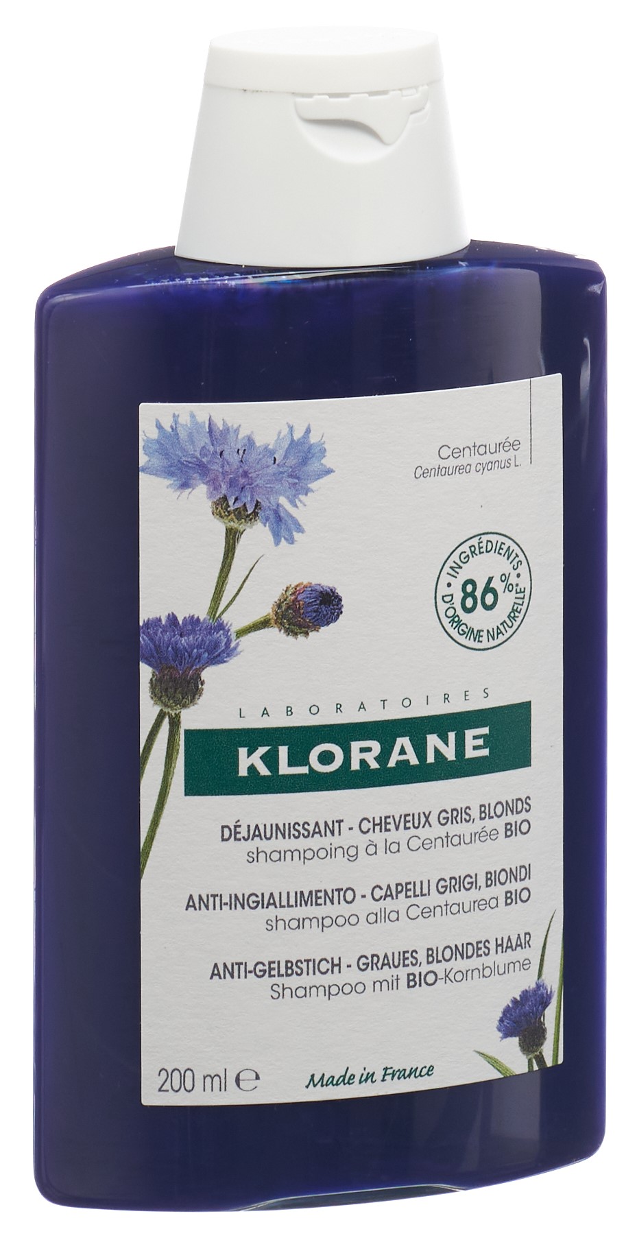 Klorane Kornblumen Bio Shampoo