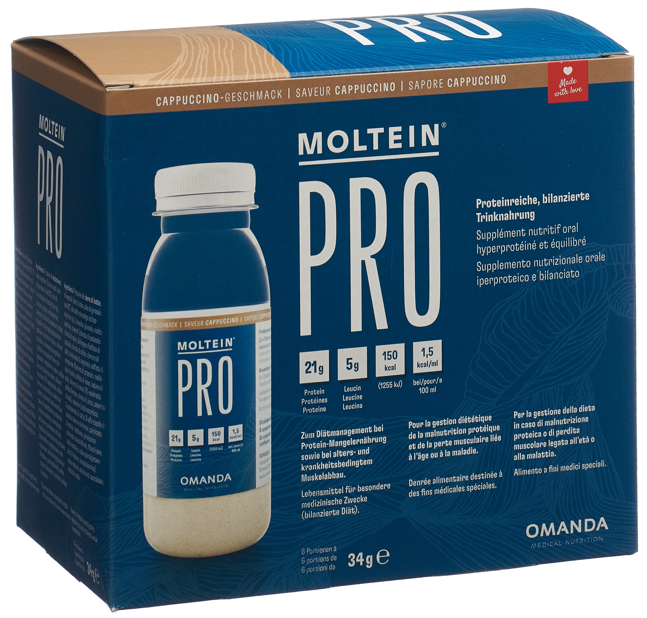 MOLTEIN PRO 1.5 Cappuccino