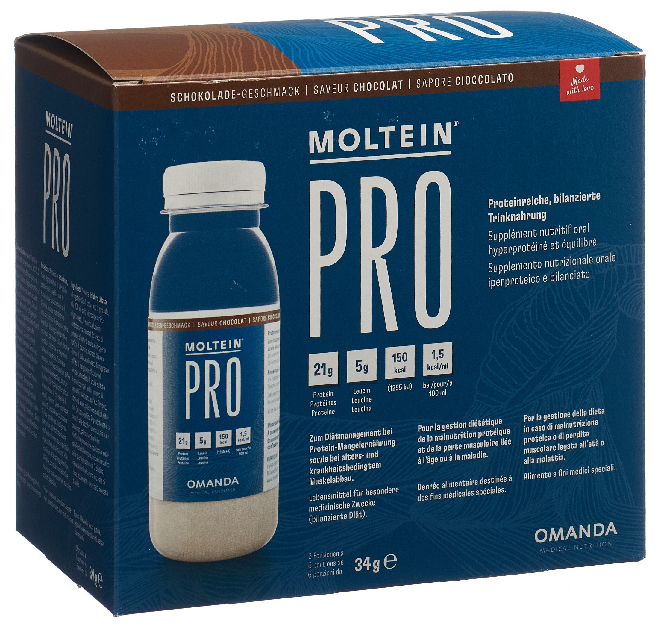 MOLTEIN PRO 1.5 Schokolade