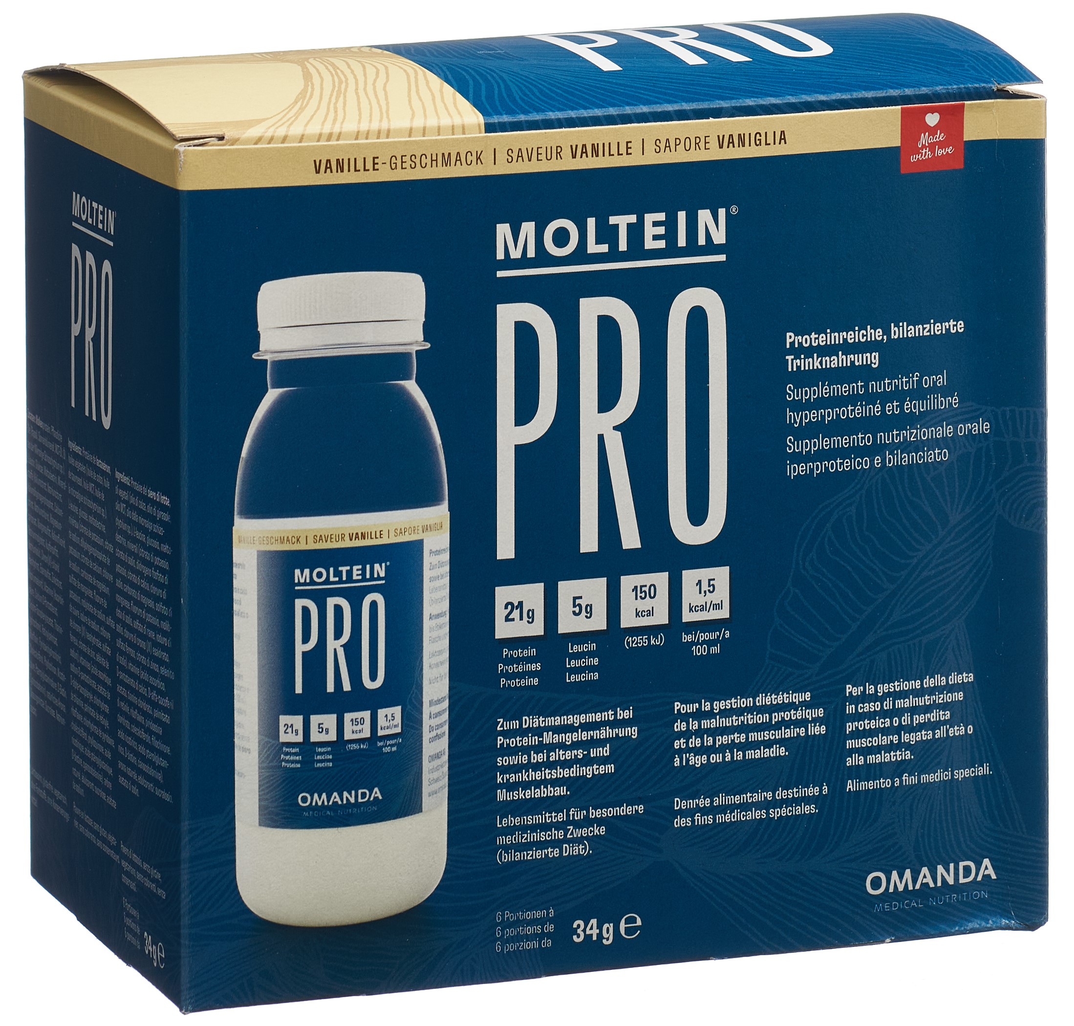 MOLTEIN PRO 1.5 Vanille