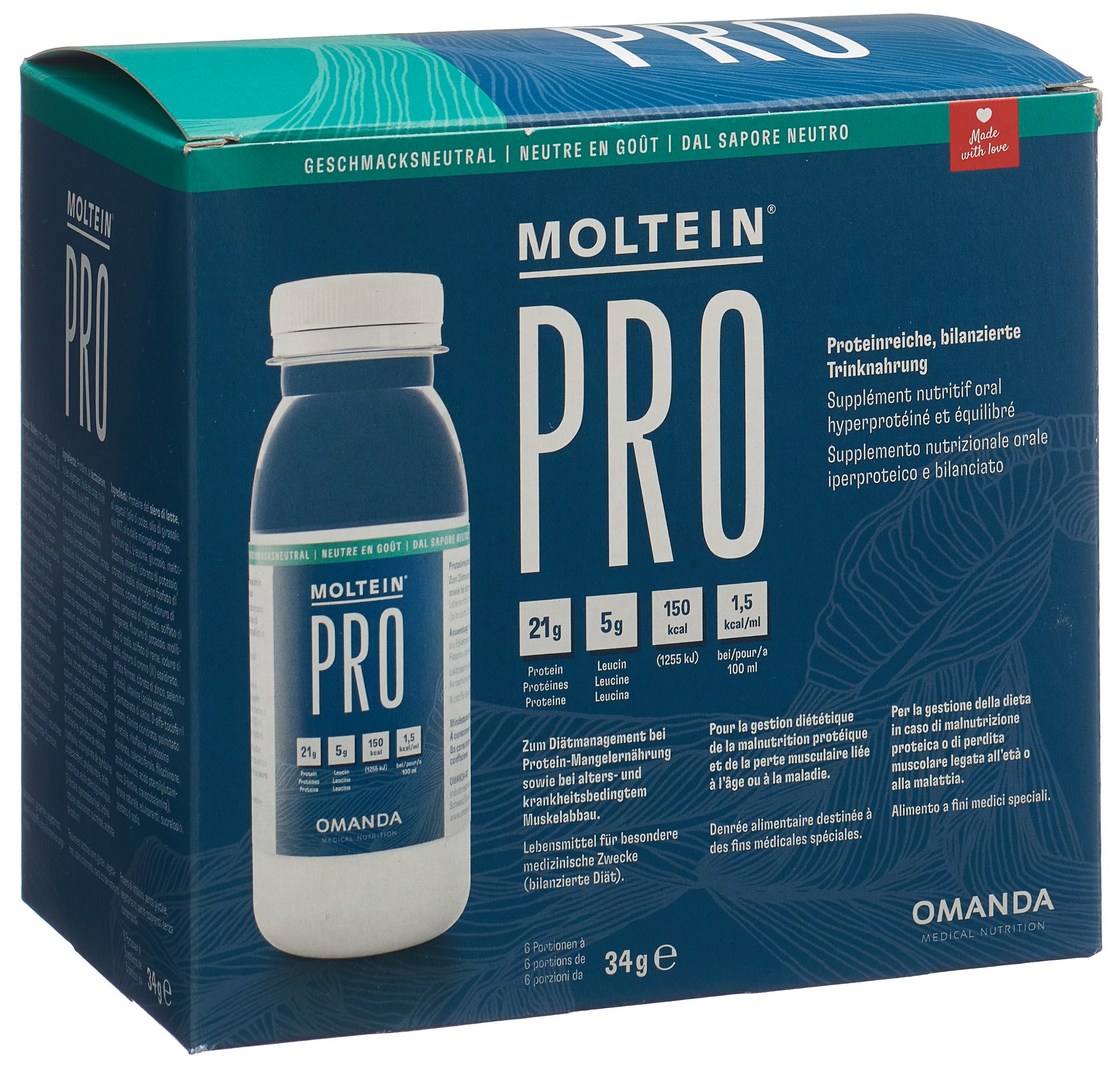 MOLTEIN PRO 1.5 Geschmacksneutral