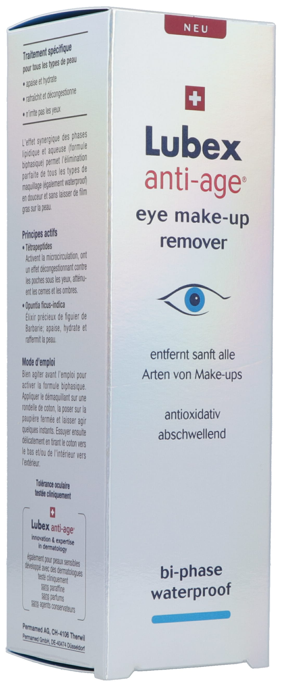 Lubex anti-age eye make-up remover