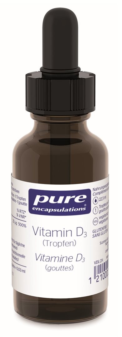 pure encapsulations Vitamin D3 Liquid Schweiz