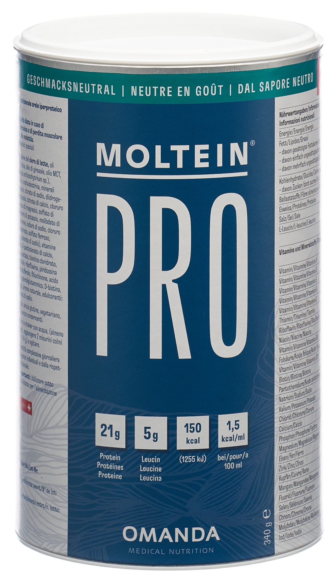 MOLTEIN PRO 1.5 Geschmacksneutral