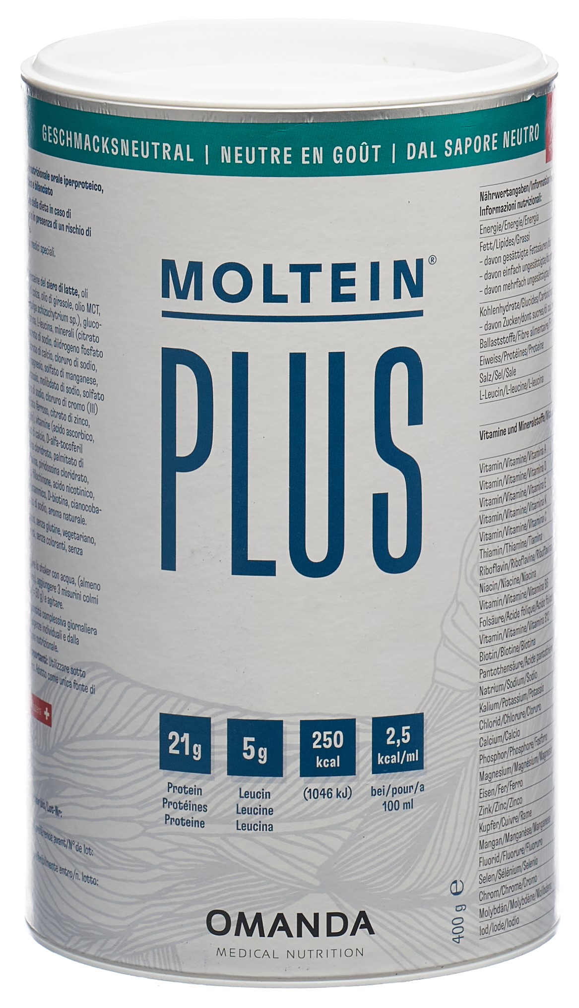 MOLTEIN PLUS 2.5 Geschmacksneutral
