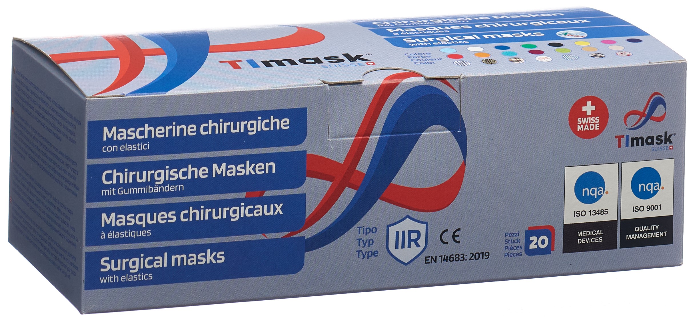 TImask Einweg-Medizinmaske Typ IIR Weihnachten