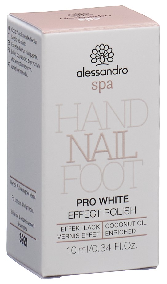 Alessandro International Nail Spa Pro White Effect Lack