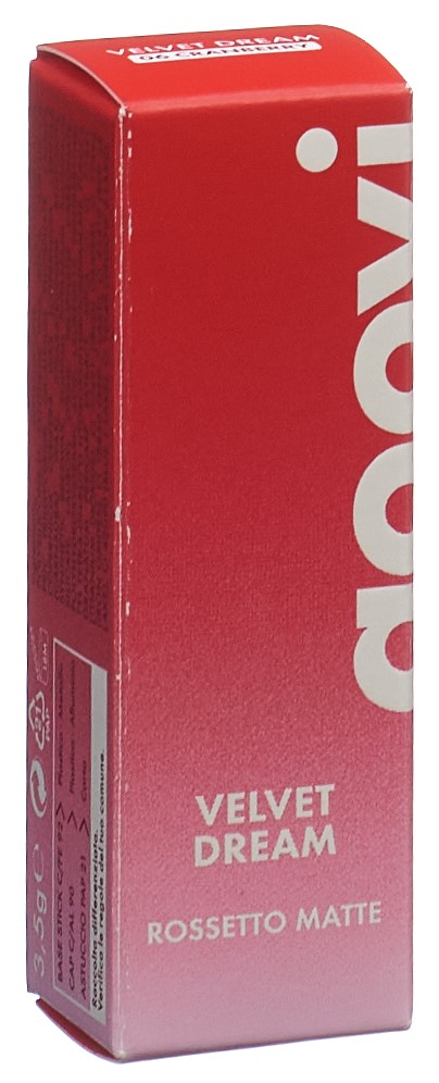 goovi VELVET DREAM Lippenstift 06 Cranberry Matt