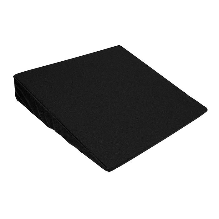 Sahag Keilkissen m Bezug 38x38x8cm schwarz