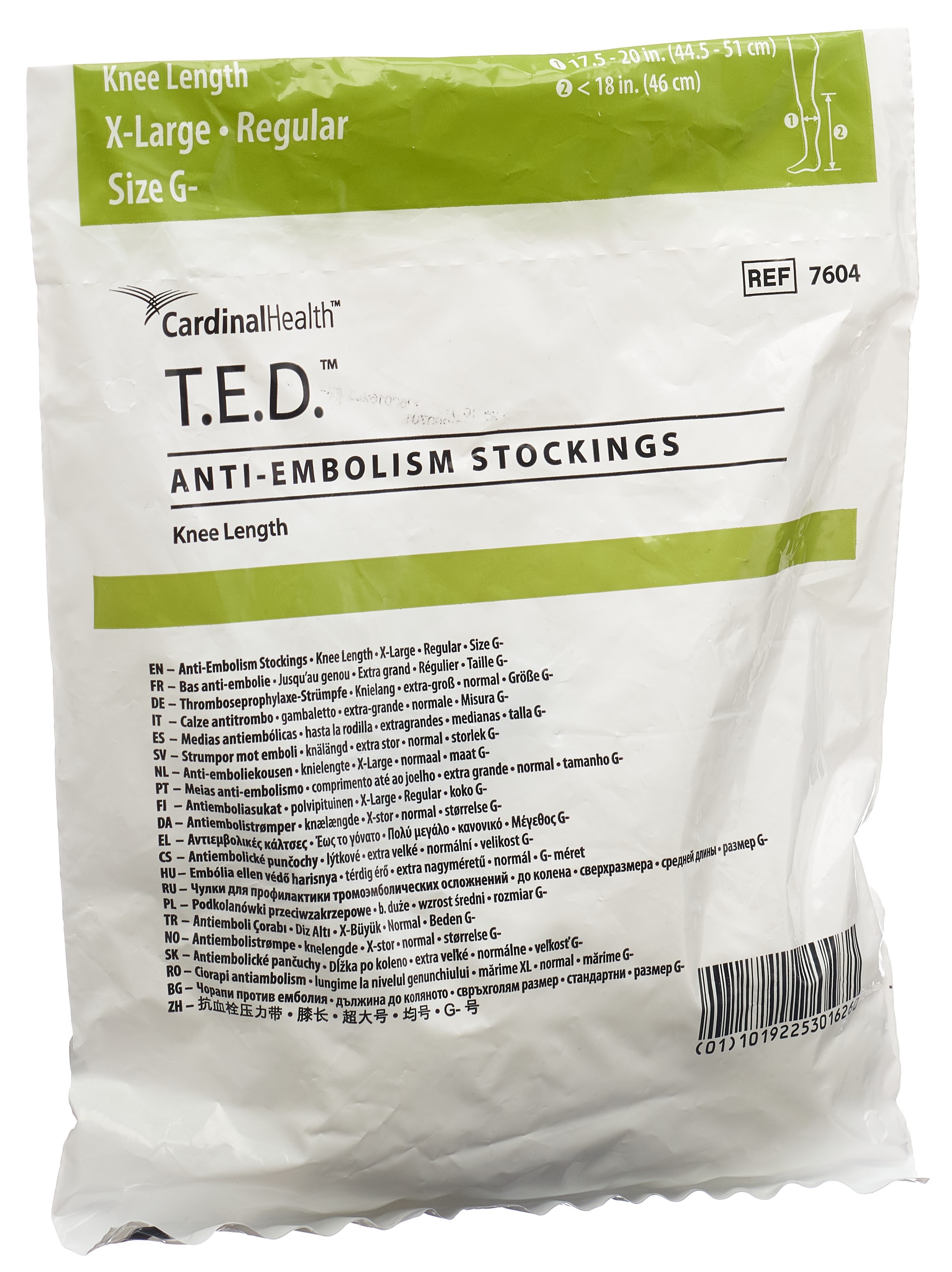 TED Strümpfe knielang XL normal