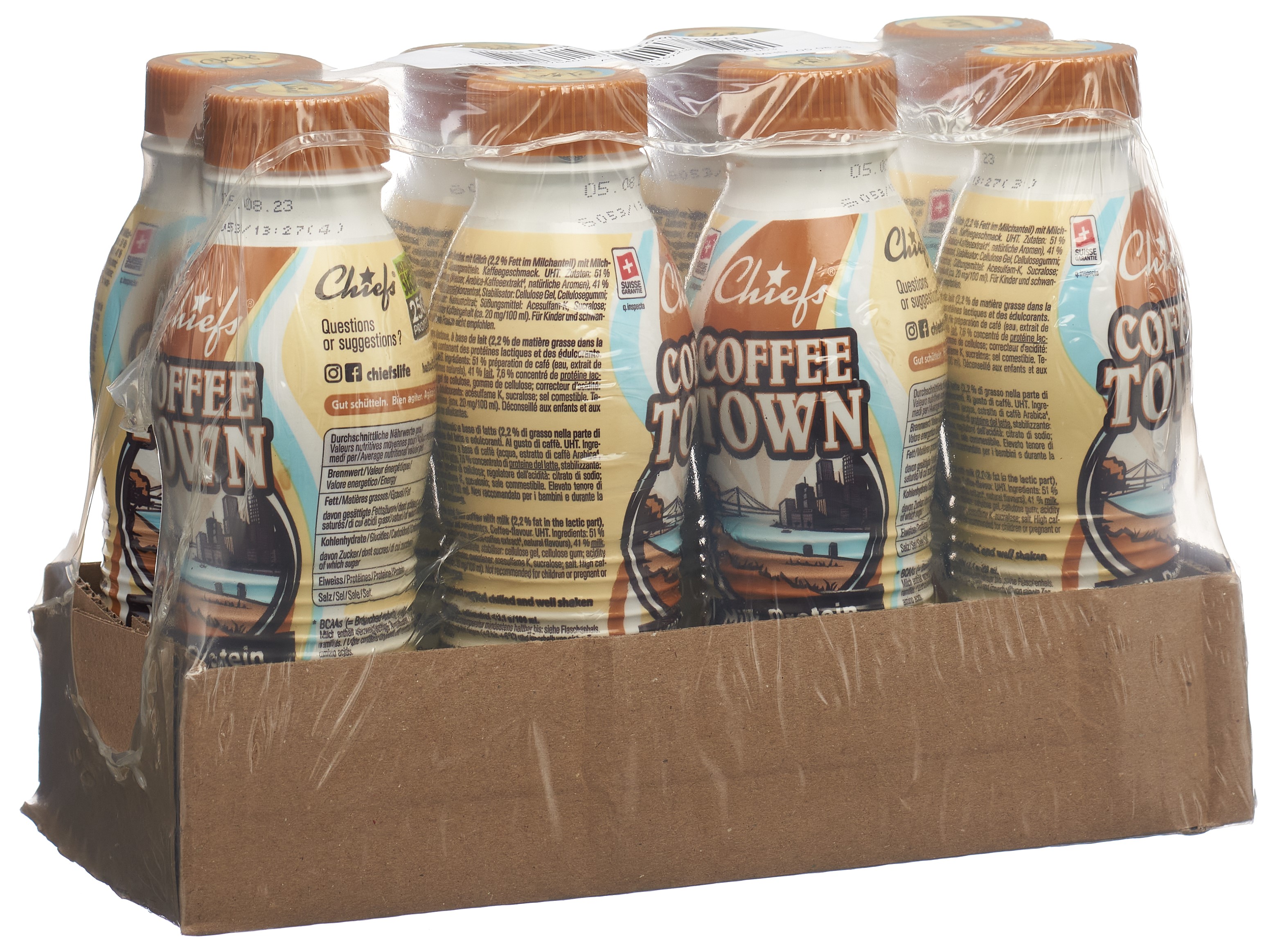 Chiefs Milk Protein Coffee Town