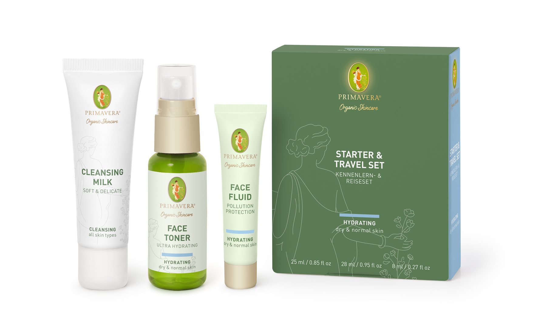 Primavera Primavera Hydrating Starter & Travel Set