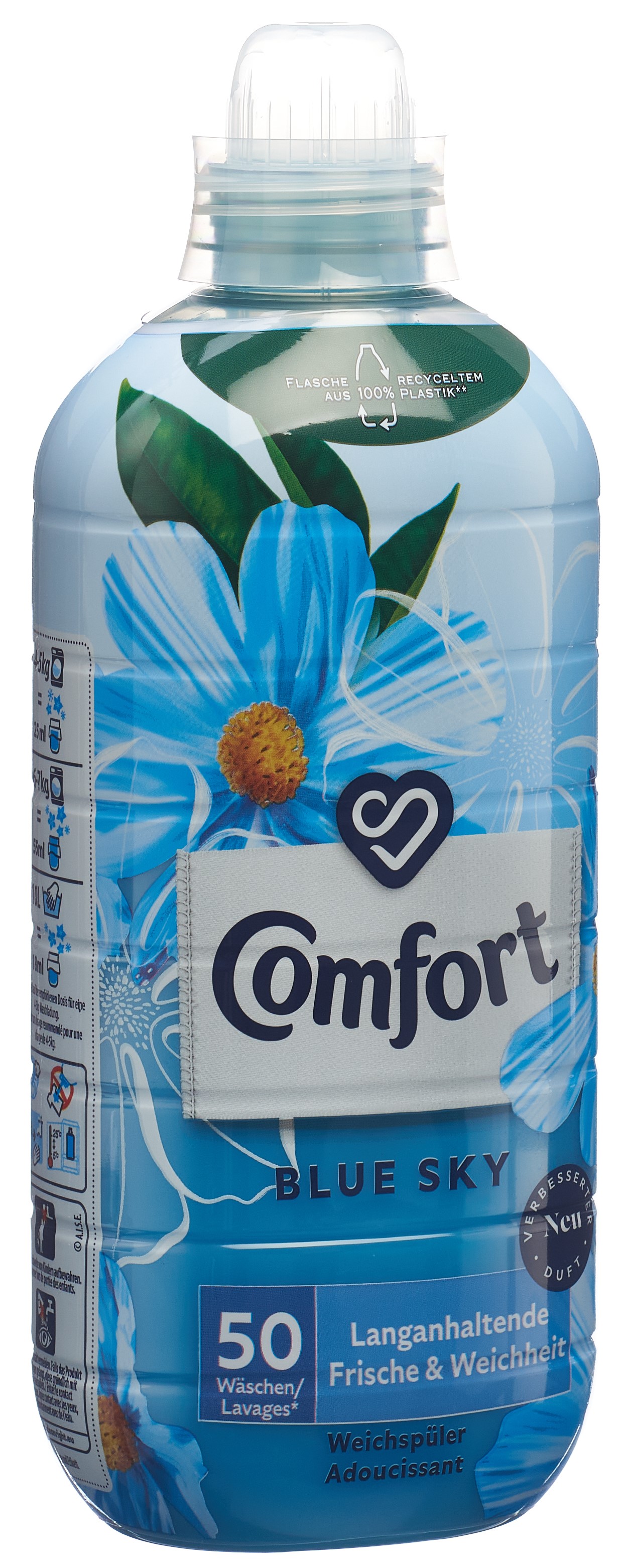 Comfort adoucissant Blue Sky 50 lavages
