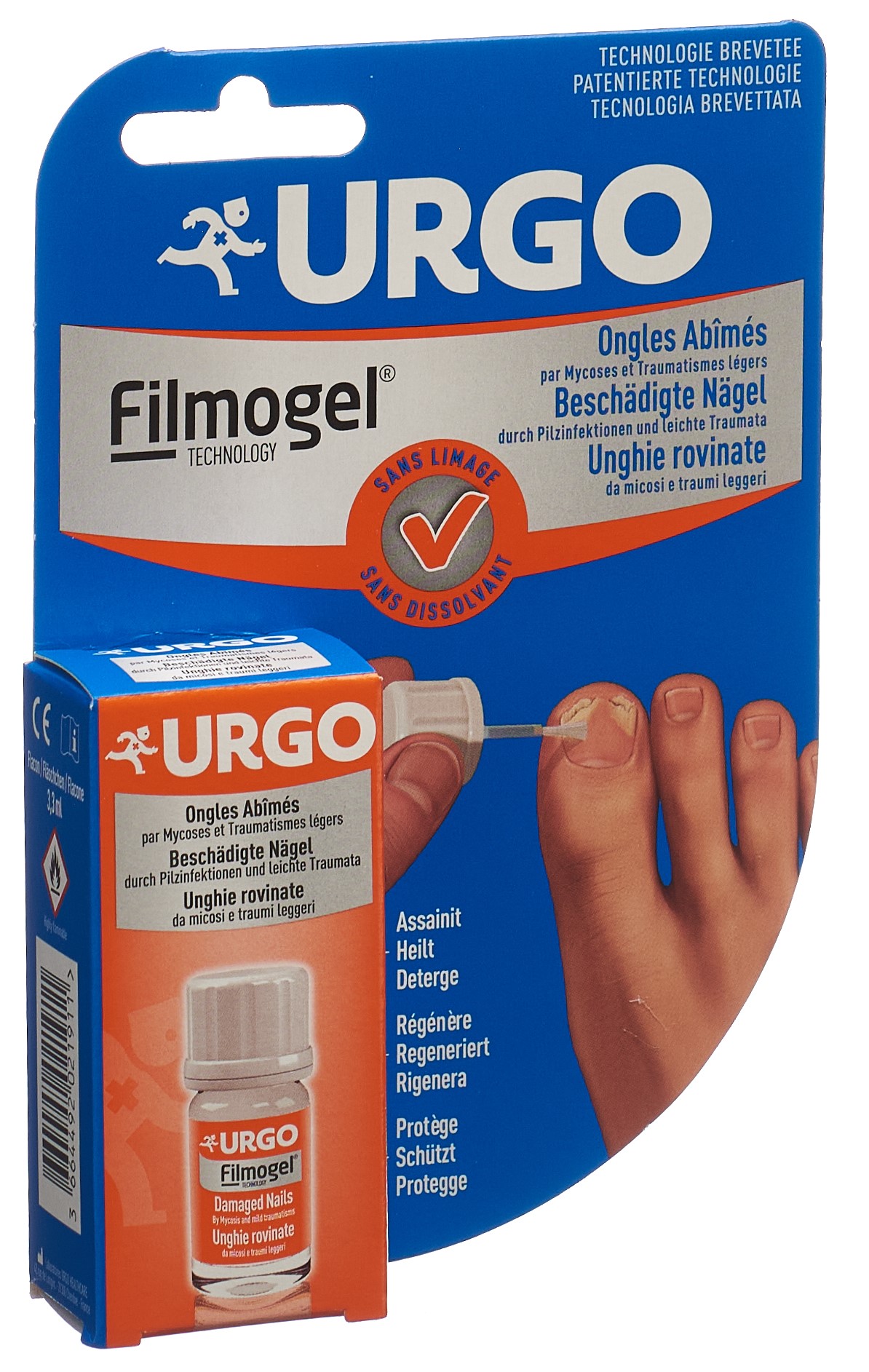 Urgo Filmogel geschädigte Nägel