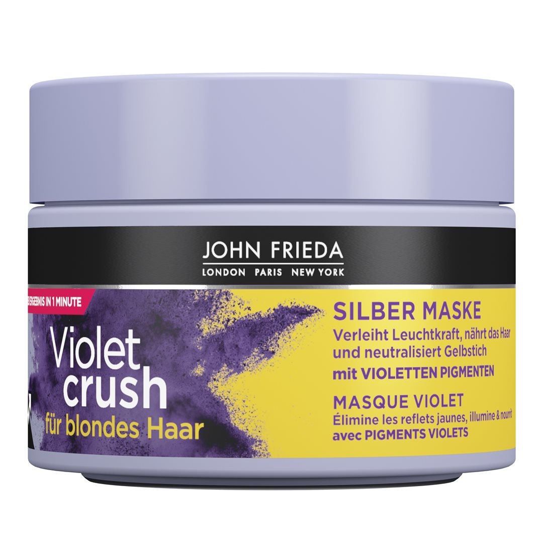 John Frieda Violet Crush Silber Maske