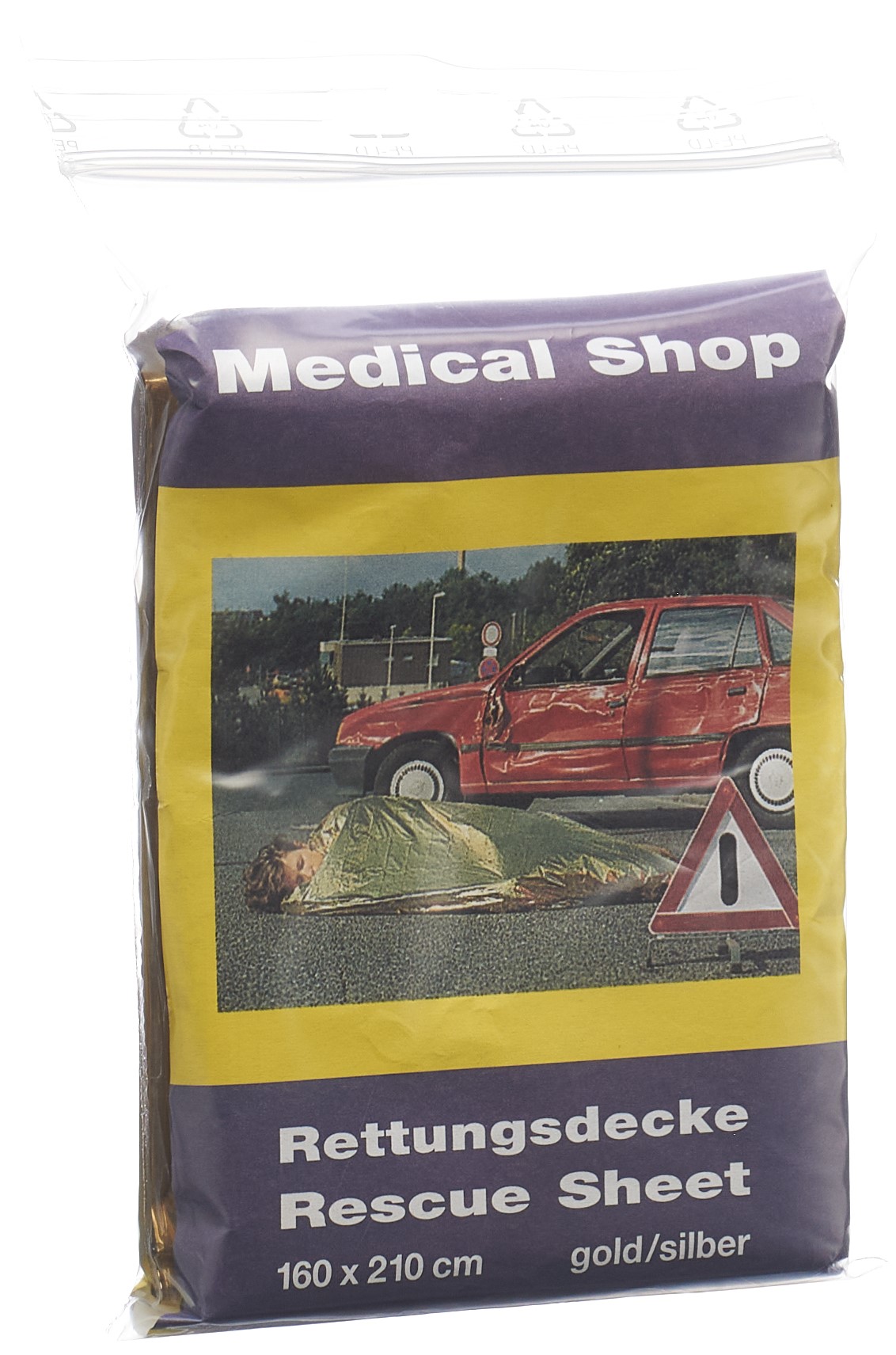 Medical Shop Rettungsdecke 160x210cm