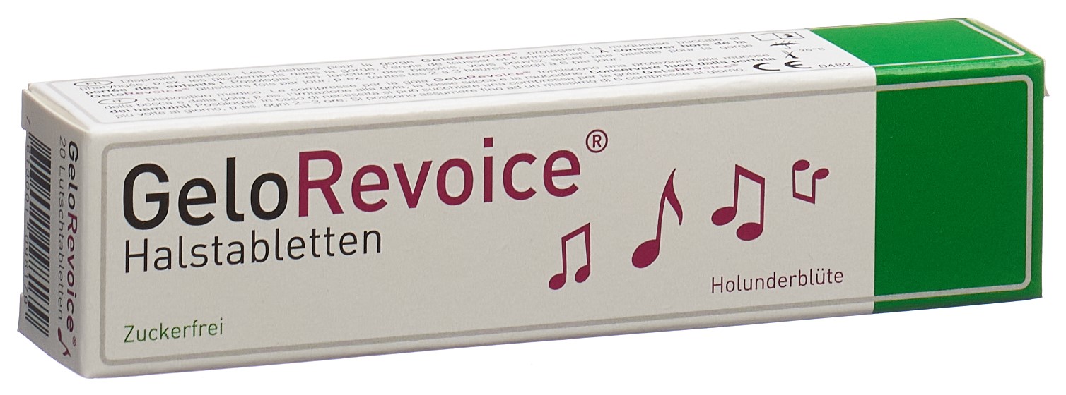GeloRevoice Halstabletten Holunder