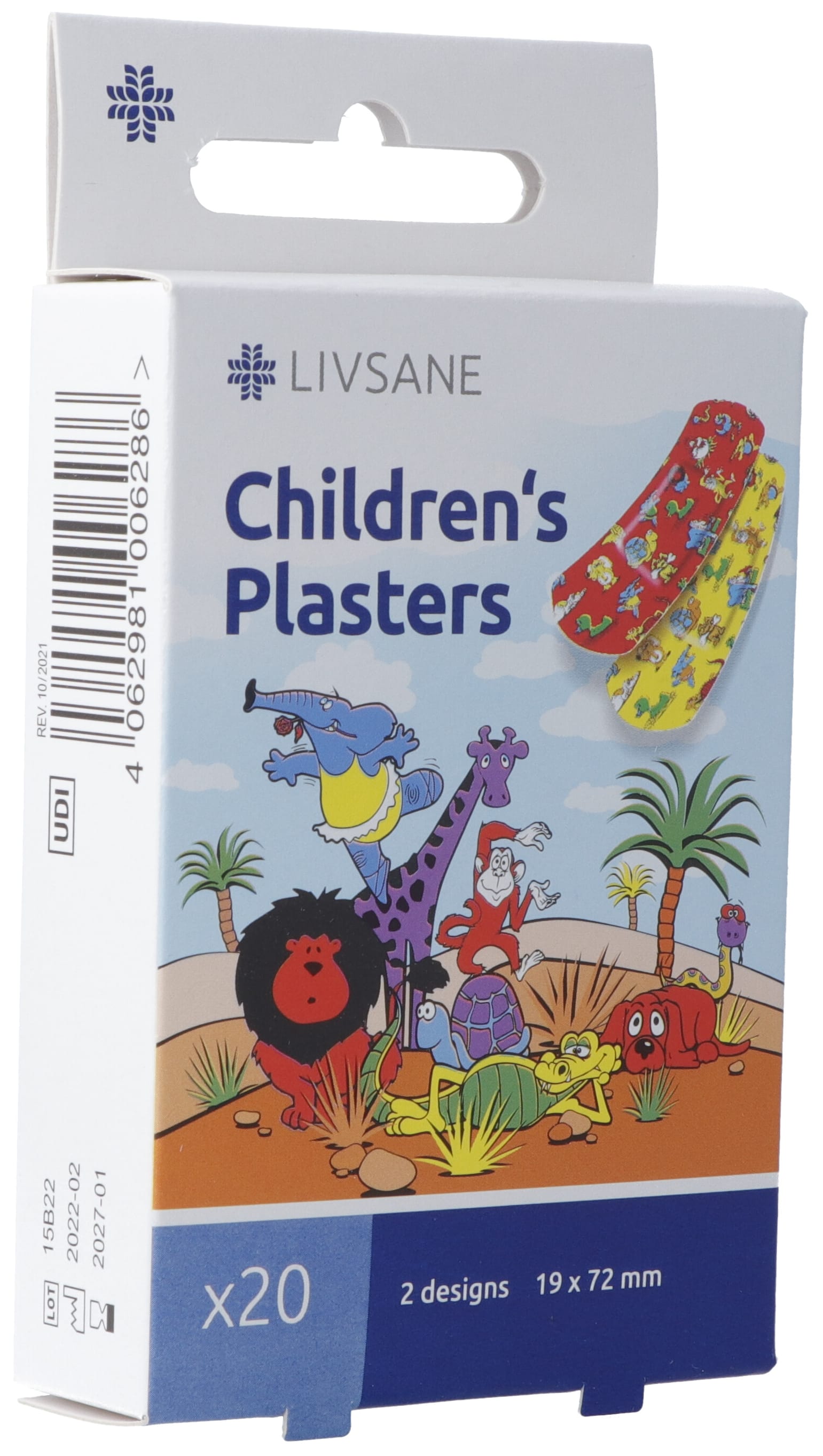 LIVSANE Kinderpflaster Funny Animals