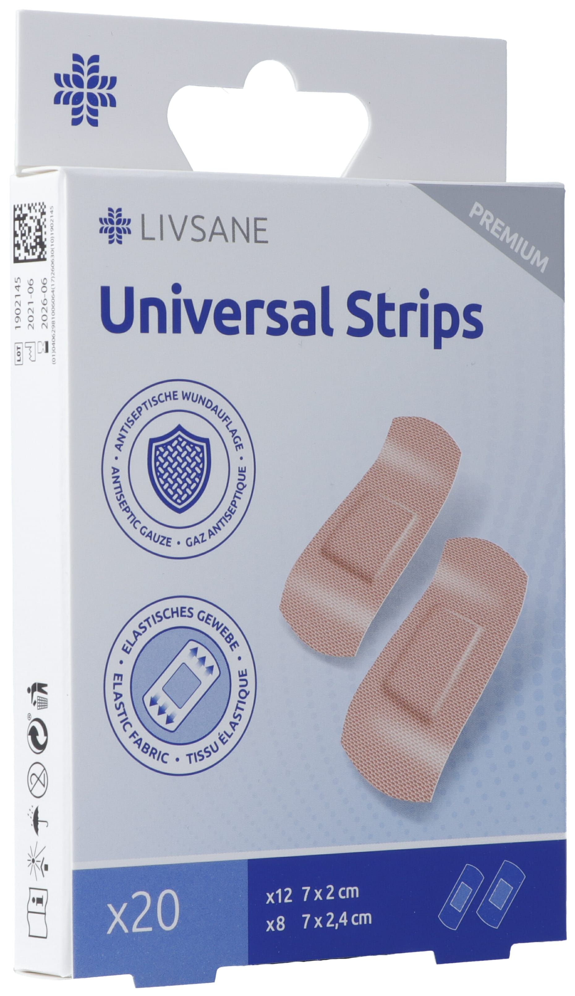 LIVSANE Premium Universal Pflaster Strips