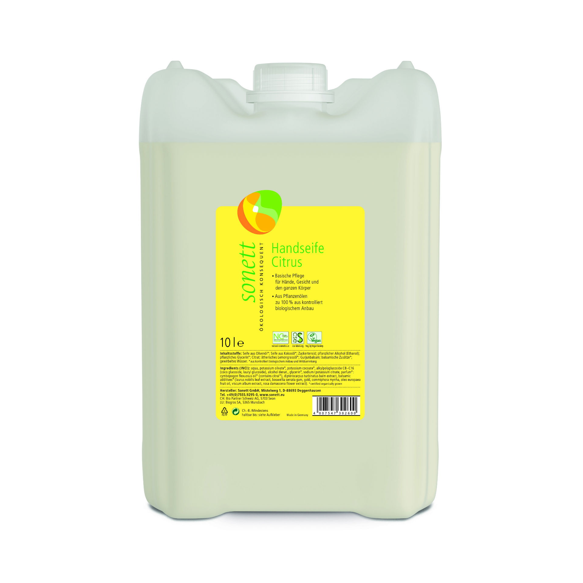 Sonett Handseife Citrus Bidon