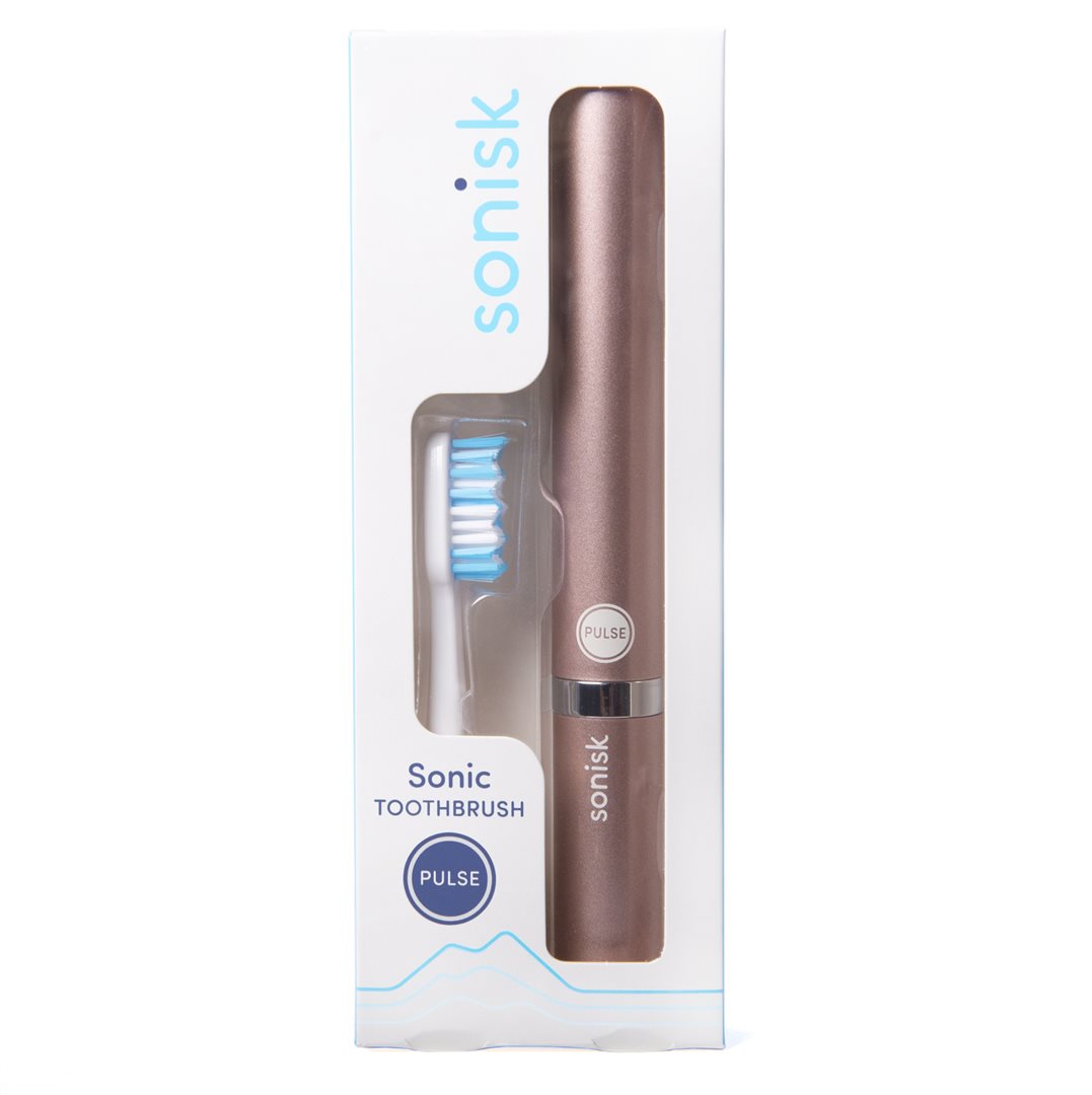 sonisk Schallzahnbürste rosegold